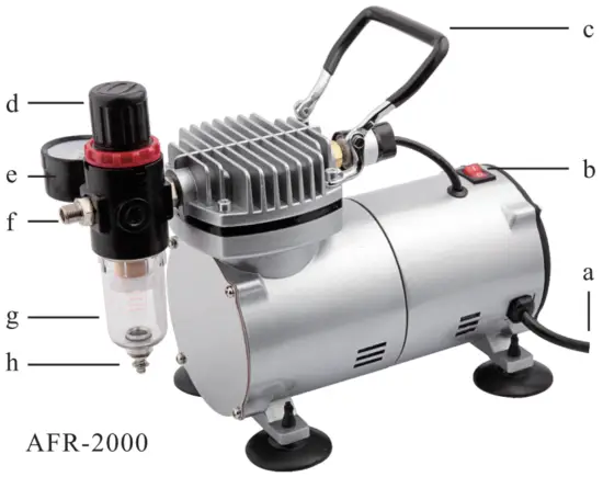 Air compressor structure