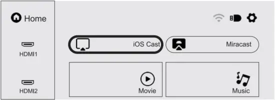 DBPOWER RD 828 Full HD 1080P Projector - fig14
