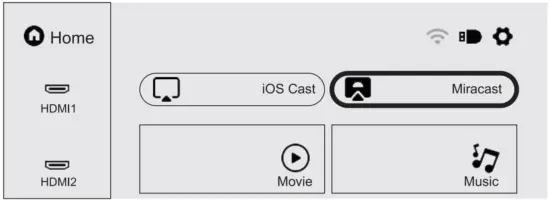DBPOWER RD 828 Full HD 1080P Projector - fig16