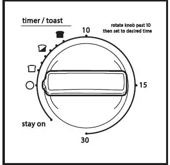 Russell Hobbs RHTOV15 Bake Expert Mini Toaster Oven 3