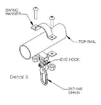 SportsPlay 581-353 Heavy Duty T-Swing 3 Seats fig 9