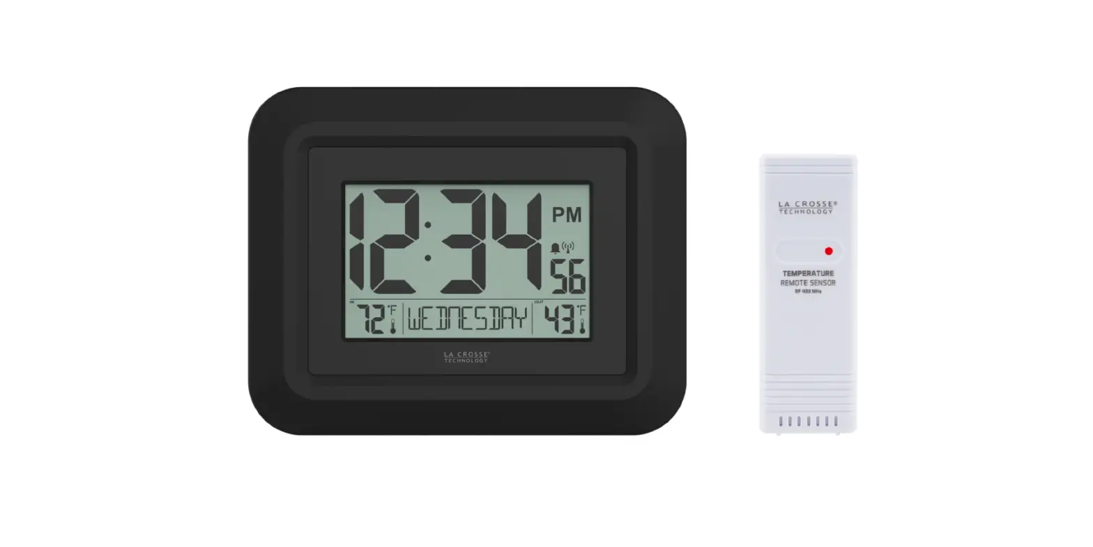 La Crosse Technology 513-1918b Atomic Digital Wall Clock Instruction Manual La Crosse Technology 513-1918b Atomic Digital Wall Clock Instruction Manual