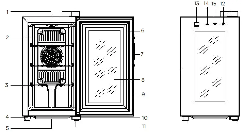 kogan 23L Thermomelectric Wine Chiller