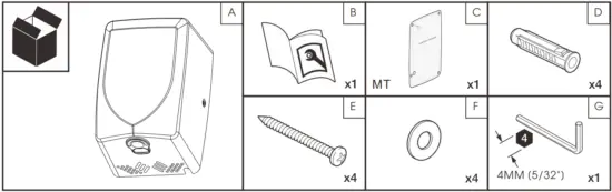 Dryflow TFJM Turboforce Junior MKII Hand Dryer - FIG 3