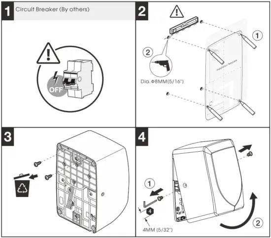 Dryflow TFJM Turboforce Junior MKII Hand Dryer - FIG 6