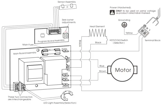 Dryflow UDP1 UltraDry Pro 1 Hand Dryer - FIG 27