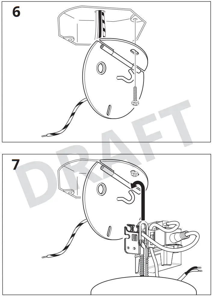 IKEA 404.884 52 STORSLINGA 8 Armed LED Chandelier - fig 6