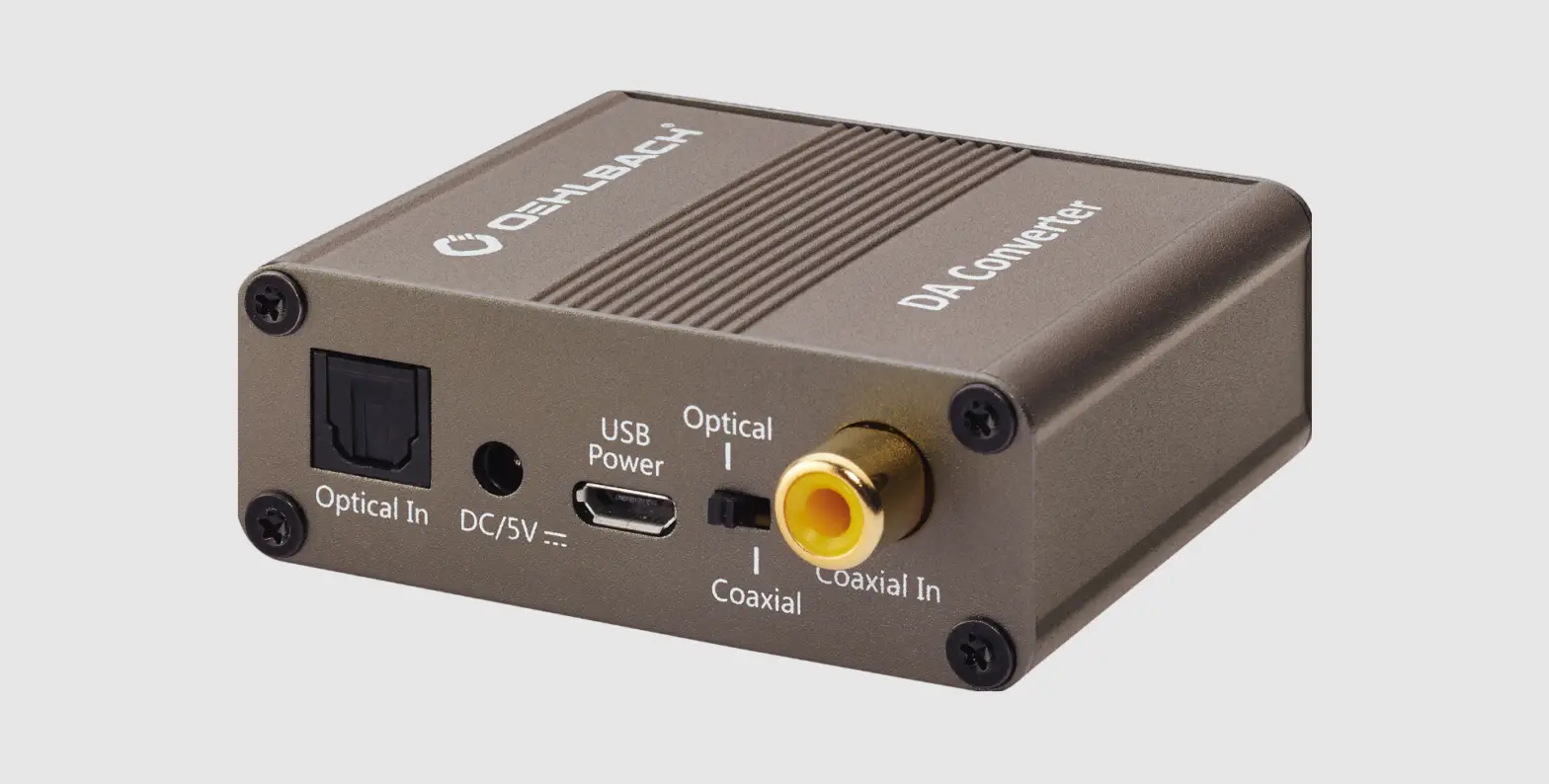 Oehlbach 6064 Digi Bridge Digital Analog Converter User Manual