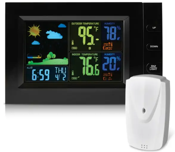 RCA RCWS50 Wireless Weather Station with Outdoor Sensor product