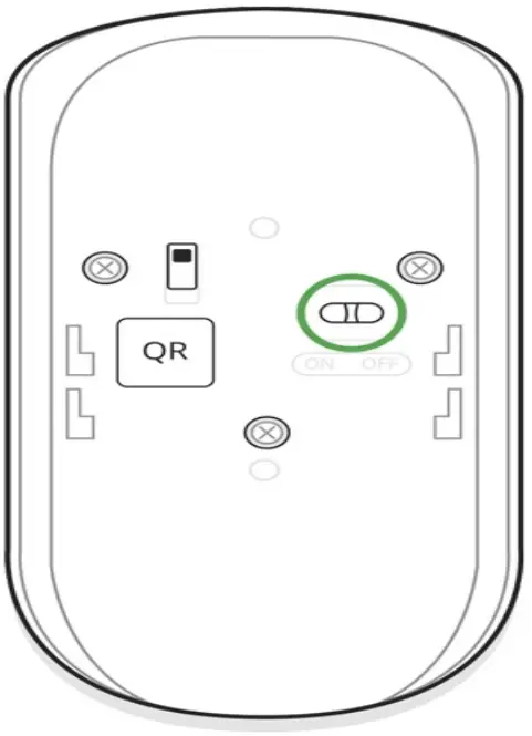 connect the detector to the hub