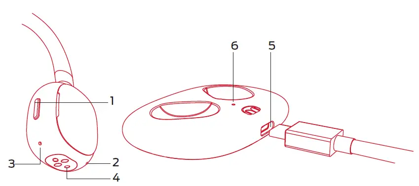 MONSTER MH22109 Open Ear HP Wireless Bluetooth Earphones-FIG1