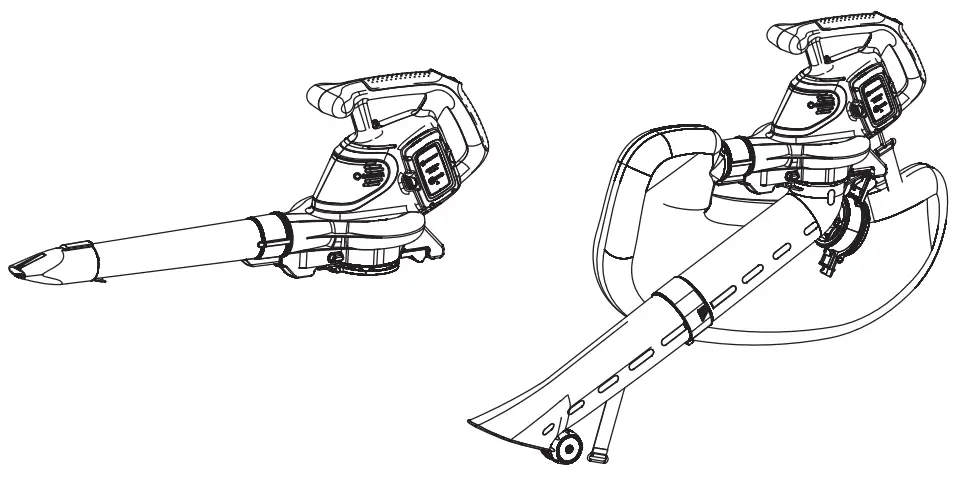 GARDENA 9338 PowerJet Li-40 Battery Blower -