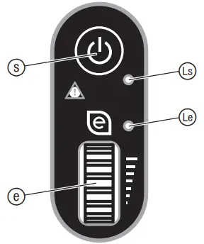 GARDENA 9338 PowerJet Li-40 Battery Blower - Control panel