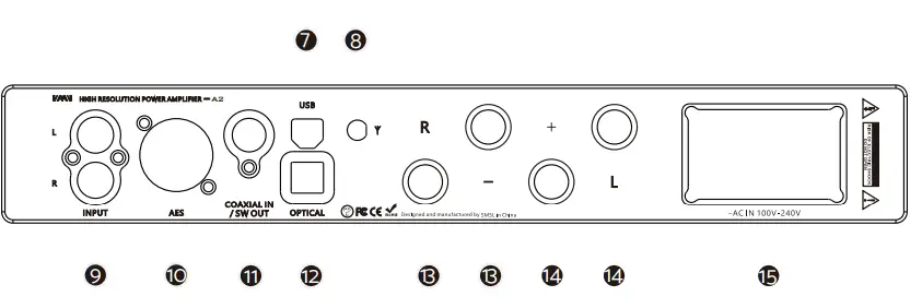 SMSL VMV A2 High Resolution Power Amplifier-4