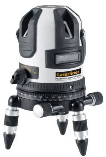 Laserliner LSL0232 PowerCross-Laser 5 Combi Cross-Line Laser with Green Laser Cross I product