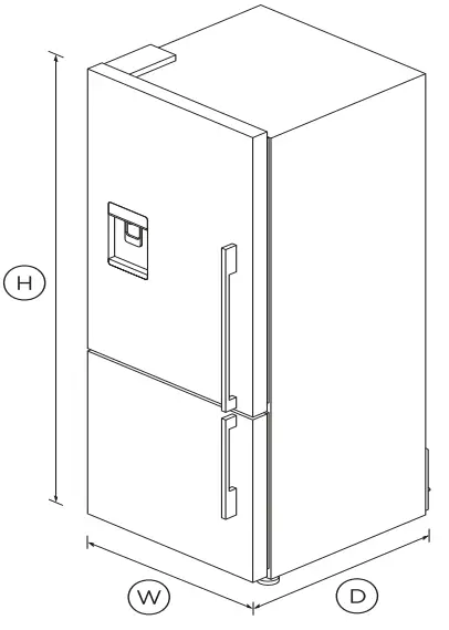 FISHER PAYKEL RF135BDLUX4 N Freestanding Refrigerator-FIG2