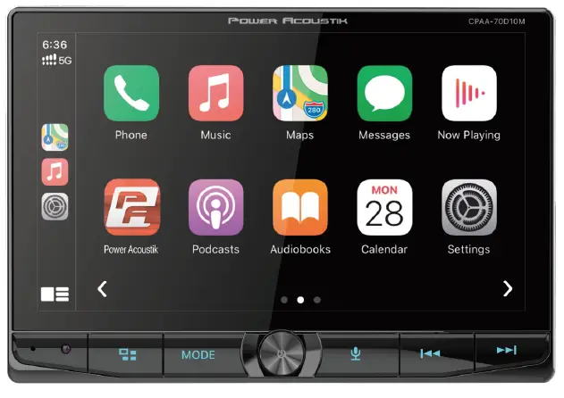 POWER-ACOUSTIK-CPAA-70D10M-2-Din-10-6-Inch-Monitor-Touch-Screen-product-image