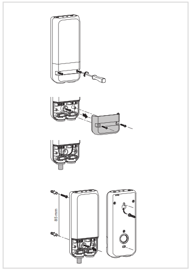 hager EK056 Wall-Mounted Receiver - fig1
