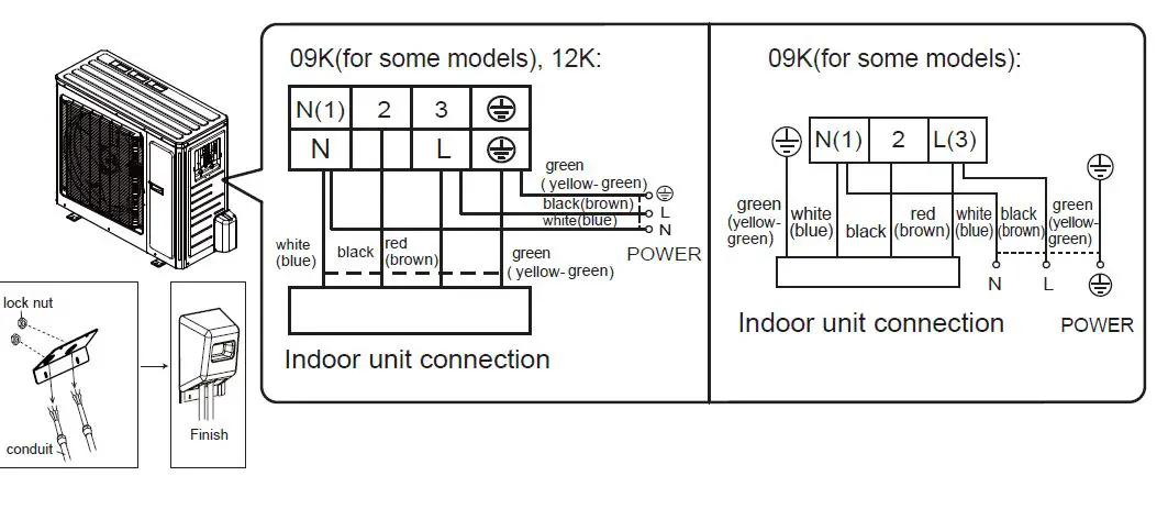 GREE LIVV09HP115V1AO Livo Gen 3 High Wall Ductless Air Conditioning and Heating System 8