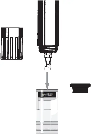 testo 0554-0660 - Inserting the humidity probe 2