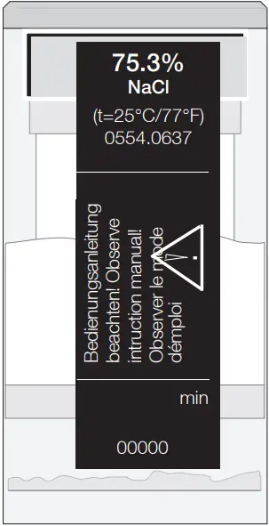 testo 0554-0660 - Level in the control container