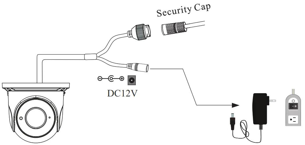 speco technologies O2VT1 2MP Outdoor Network Turret Camera - Security Cap