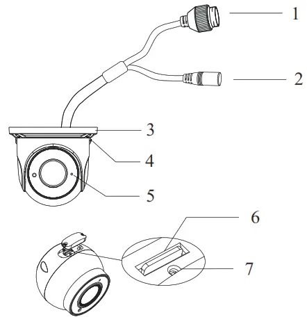 speco technologies O2VT1 2MP Outdoor Network Turret Camera - verview