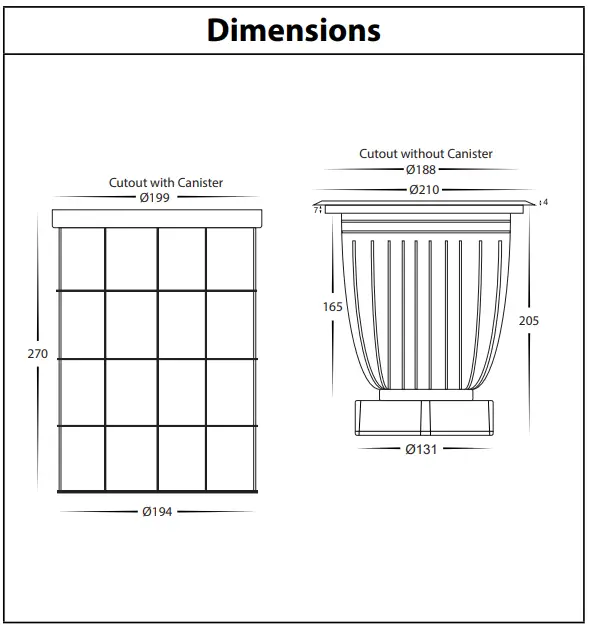 havit HV1834W 12V Klip Inground Light -