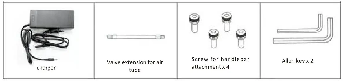 DENVER Electric Scooter - Product and Accessories.2