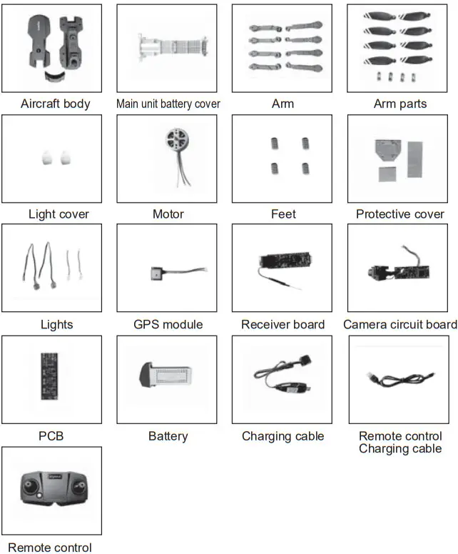 SYMA X500Pro Foldable Drone - fig 31