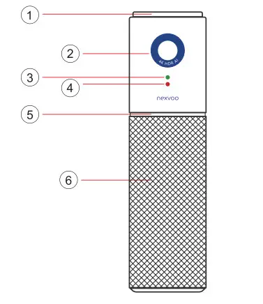 nexvoo N149 4K AI USB Conference Camera - product