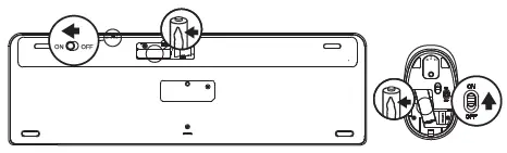 PHILIPS SPT6407 Wireless Keyboard Mouse Combo 4
