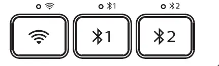 PHILIPS SPT6407 Wireless Keyboard Mouse Combo 7