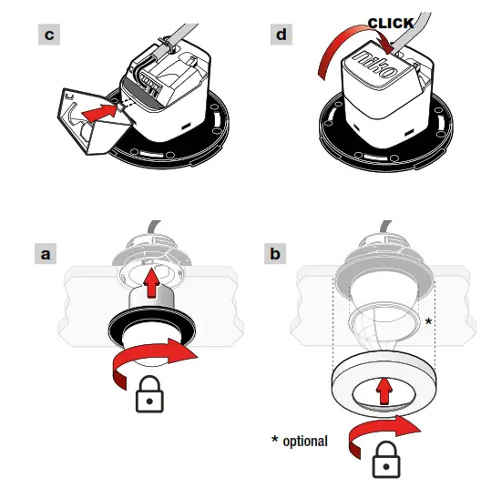 niko 353-751021 Surface Mounted Presence Detector - 4