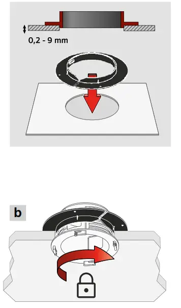 niko 353-751021 Surface Mounted Presence Detector - suspended ceiling2