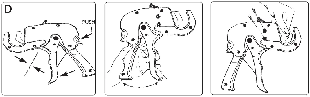 SEALEY PC40.V2 Plastic Pipe and Extrusion Cutter FIG 3