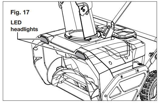 SNOWJOE 24V X2 20SB CT Cordless Brushless Snow Blowe - Fig 17