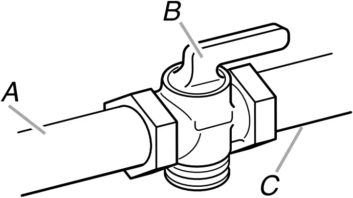 WFG320M0MS - Gas Supply Line