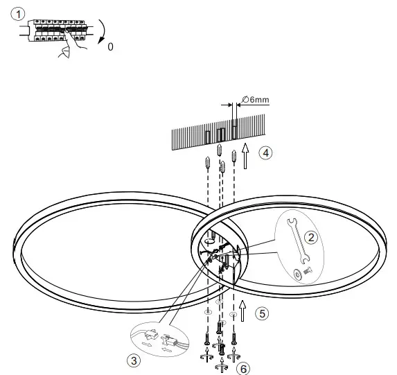 Paul Neuhaus 833354 LED Ceiling Light - Figure 2
