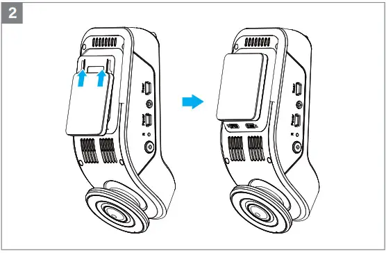 Zenfox T3 Dash Camera - 2