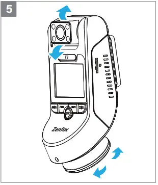 Zenfox T3 Dash Camera - 5