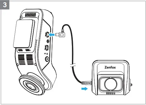 Zenfox T3 Dash Camera - Optional 3