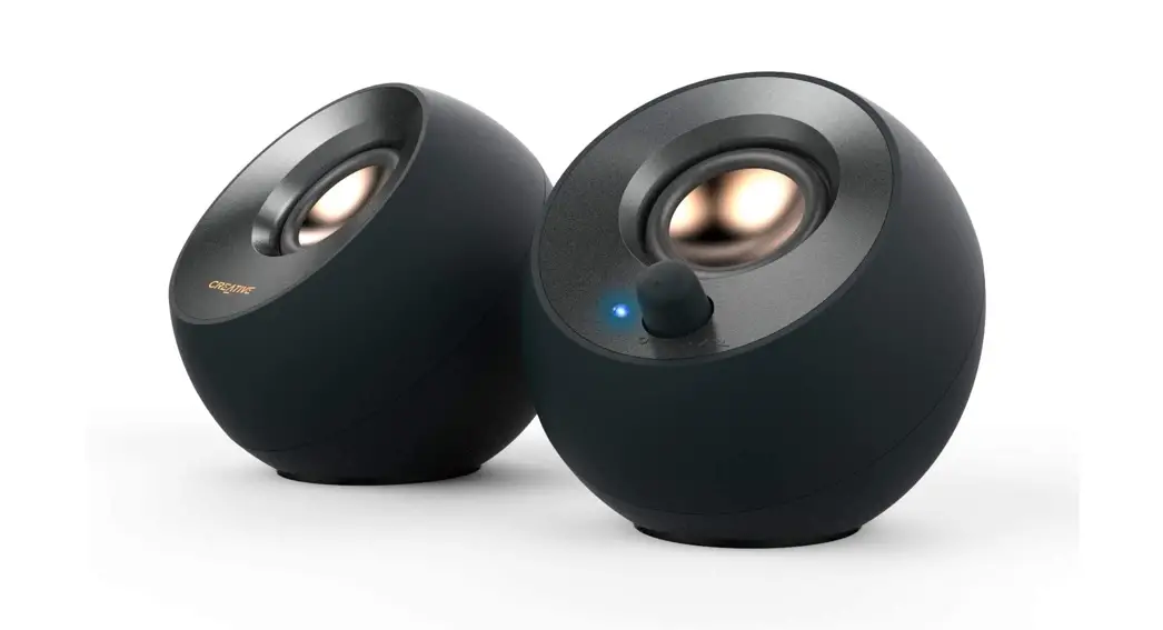 Creative Pebble X Minimalist Usb-c Speakers With Bluetooth And Rgb Lighting User Guide