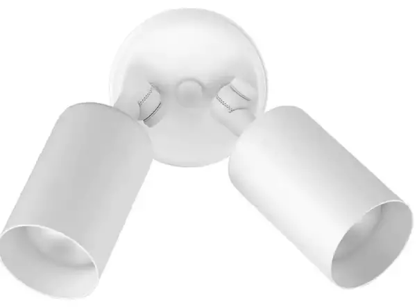 NICOR-11722-Double-Bullet-75-Watt-2-Light-White-Outdoor-Wall-Lantern-Sconce-PRODUCT