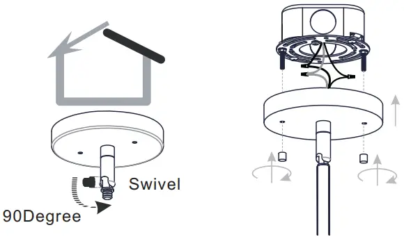 QUOIZEL QSF5629MBK Burbidge Semi Flush Mount - Fig 13