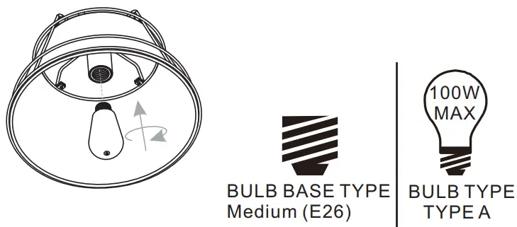 QUOIZEL QSF5629MBK Burbidge Semi Flush Mount - Fig 14