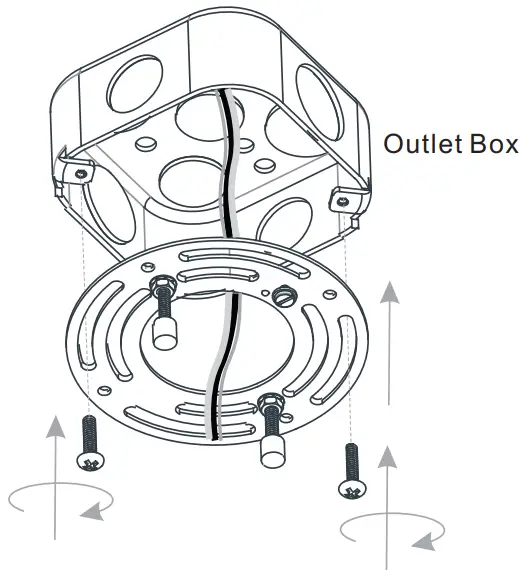 QUOIZEL QSF5629MBK Burbidge Semi Flush Mount - Fig 3