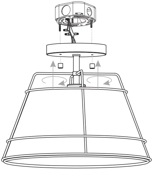 QUOIZEL QSF5629MBK Burbidge Semi Flush Mount - Fig 5