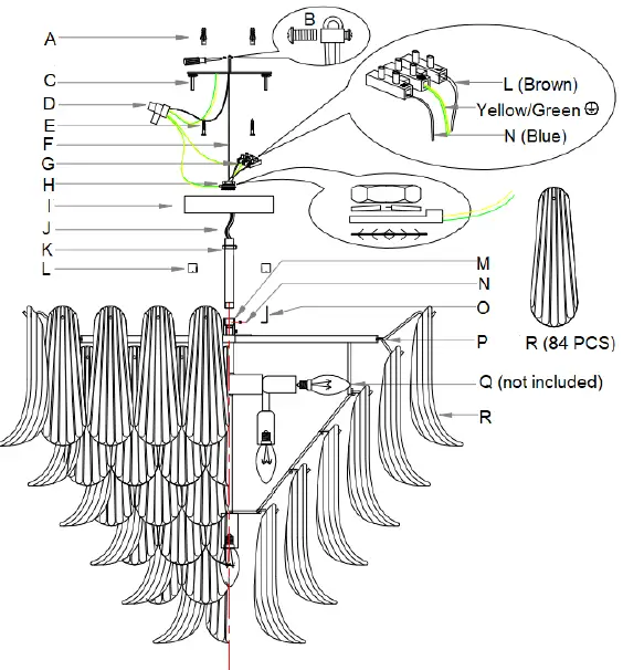 Lucci-decor-057001-Aspen-10LT-Pendant-Close-To-Ceiling-fig-2