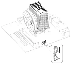 MARS GAMING MCPU33 CPU Cooler - 4